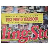 Large Lot of Vintage ROLLING STONE Magazines