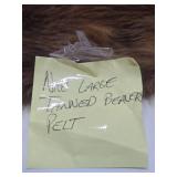 Nice Large Tanned Genuine Beaver Pelt