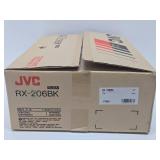 Excellent Working Vintage JVC Model RX-206BK Stereo Synthesizer Receiver w/Box