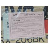 Excellent Working Vintage JVC Model RX-206BK Stereo Synthesizer Receiver w/Box