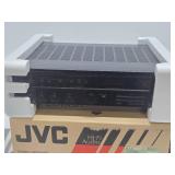 Excellent Working Vintage JVC Model RX-206BK Stereo Synthesizer Receiver w/Box