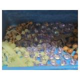 Vintage Jewelry Box Full of Cristian Jewelry Crosses etc - Including Sterling Silver