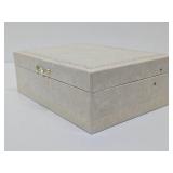 Vintage Jewelry Box Full of Cristian Jewelry Crosses etc - Including Sterling Silver