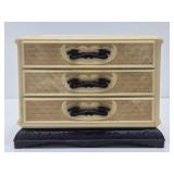 Nice Vintage Japanese Celluloid Jewelry Box