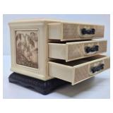 Nice Vintage Japanese Celluloid Jewelry Box