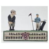 Working Antique Style Cast Iron Coin Bank