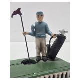 Working Antique Style Cast Iron Coin Bank