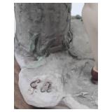 Signed Giuseppe Armani Sculpture - "Boy with Balloons" - Made in Italy