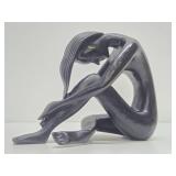 Vintage Figural Nude Sculpture of a Woman