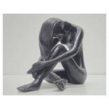 Vintage Figural Nude Sculpture of a Woman
