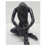 Vintage Figural Nude Sculpture of a Woman