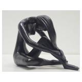 Vintage Figural Nude Sculpture of a Woman