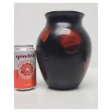 Vintage Poole Pottery Galaxy Vase w/Lava Glaze - 8"