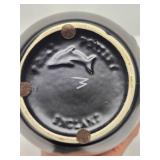 Vintage Poole Pottery Galaxy Vase w/Lava Glaze - 8"