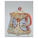 Vintage Japanese Hand painted Kutani Cream & Sugar Bowl