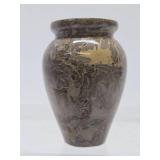 Small Genuine Picasso Jasper Stone Vase - 3.75"
