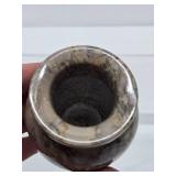 Small Genuine Picasso Jasper Stone Vase - 3.75"