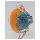 Small Art Glass Murano Style Fish & Bird
