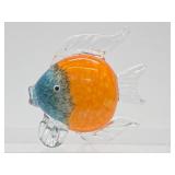 Small Art Glass Murano Style Fish & Bird