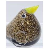 Small Art Glass Murano Style Fish & Bird