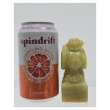 Vintage Carved Chinese Gren Stone Buddha Seal