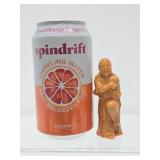 Vintage Carved 3.5" Chine Luohan Figure