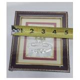 Framed .999 Silver Mahavira Swami Artwork