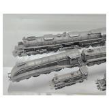 Collection of Pewter Locomotives / Trains - Many Franklin Mint