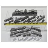 Collection of Pewter Locomotives / Trains - Many Franklin Mint