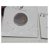 Lotof 16 US Indian Head Pennies Between 1864-1907