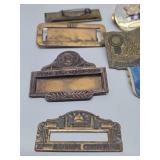 Group of Vintage Military Insignia Buttons etc