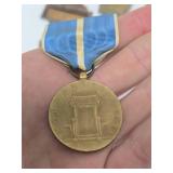 Group of Vintage Military Insignia Buttons etc