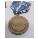 Group of Vintage Military Insignia Buttons etc