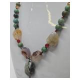 Nice Group of Assorted Gemstone Jewelry & Loose Stones