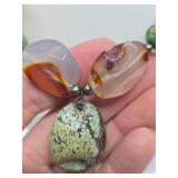 Nice Group of Assorted Gemstone Jewelry & Loose Stones