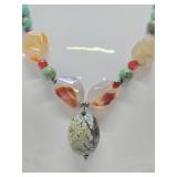 Nice Group of Assorted Gemstone Jewelry & Loose Stones
