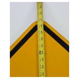 Large Metal DEAD END Street Sign