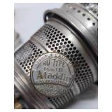 Antique ALADDIN Model B Lamp Burner & Accessories