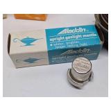 Antique ALADDIN Model B Lamp Burner & Accessories