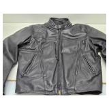 Excellent HARLEY DAVIDSON Leather Motorcycle Jacket - FXRG - Size L