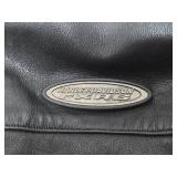 Excellent HARLEY DAVIDSON Leather Motorcycle Jacket - FXRG - Size L