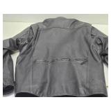Excellent HARLEY DAVIDSON Leather Motorcycle Jacket - FXRG - Size L