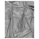 Excellent HARLEY DAVIDSON Leather Motorcycle Jacket - FXRG - Size L