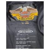Excellent HARLEY DAVIDSON Leather Motorcycle Jacket - FXRG - Size L