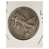 1943 S Walking Liberty Half Dollar Coin