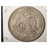 1875 Trade Dollar Coin