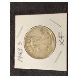 1943 Walking Liberty Half Dollar Coin