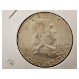 1963 Franklin Half Dollar Coin
