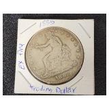 1882 United States Trade Dollar Coin
