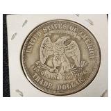 1882 United States Trade Dollar Coin